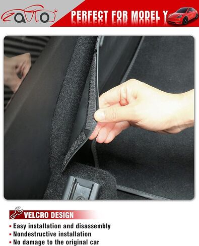 حصيرة جانبية مضادة للركل لوحدة التحكم المركزية لملحقات Tesla Model Y 2019 2020 2021 2022 2023 مع خطاف وحلقة وغطاء جانبي لوحدة التحكم المركزية ووسادات جانبية للمقعد وأرضية حماية داخلية... in Kuwait