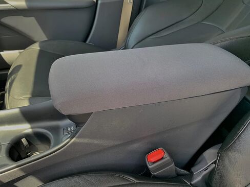 Auto Console Covers- Fits The Toyota Prius Prime, 3 & 4 LE, XLE 2016-2022 Center Console Armrest Lid Cover Waterproof Neoprene Fabric- Black in Saudi Arabia