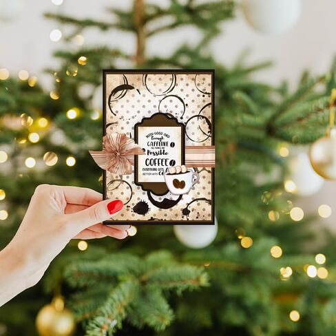 GLOBLELAND Coffee Tea Stains Clear Stamps for DIY Scrapbooking Splash Background Text Silicone Stamp Seals Transparent Stamp for Cards Making Photo Album Journal Home Decoration 11.69×8.27inch in Saudi Arabia