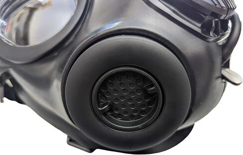 قناع كيماوي غازي بفلتر 40 مم قابل لإعادة الاستخدام لكامل الوجه من الناتو CBRN من كوريا الجنوبية مع نظام ترطيب in Kuwait