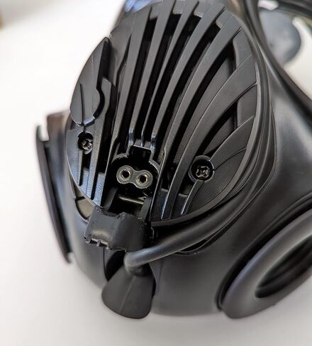 قناع كيماوي غازي بفلتر 40 مم قابل لإعادة الاستخدام لكامل الوجه من الناتو CBRN من كوريا الجنوبية مع نظام ترطيب in Kuwait