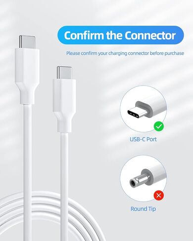 65W USB C Charger Fit for Samsung Galaxy Book3 Pro NP960XFG NP940XFG,Galaxy Book3 Pro 360 NP960QFG,Galaxy Book3 Ultra NP960XFH,Galaxy Book3 360 NP750QFG NP730QFG Laptop Power Supply Adapter Cord in Saudi Arabia