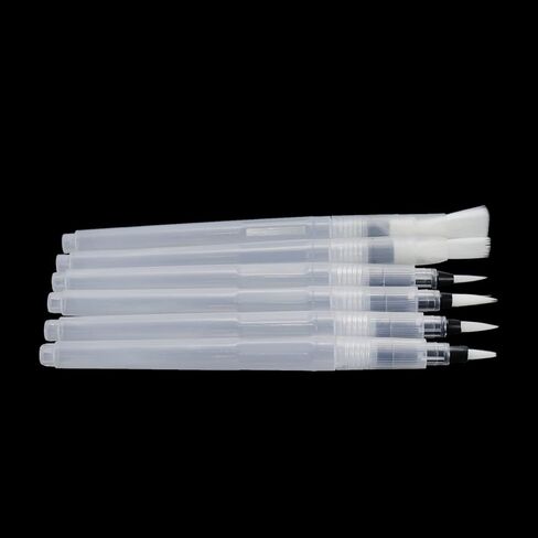 مجموعة أقلام ألوان مائية مكونة من 12 قطعة، مجموعة فرشاة أقلام ألوان مائية متعددة الوظائف للمبتدئين (مجموعتان) in Kuwait