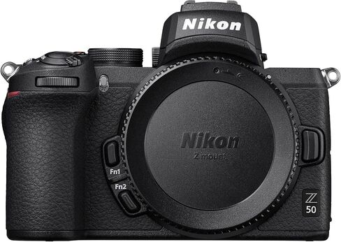 Nikon Z 50 with Two Lenses | Compact mirrorless Stills/Video Camera with Wide-Angle and telephoto Zoom Lenses | Nikon USA Model | Telephoto zoom lenses USA Model in Saudi Arabia