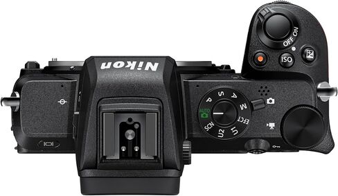 Nikon Z 50 with Two Lenses | Compact mirrorless Stills/Video Camera with Wide-Angle and telephoto Zoom Lenses | Nikon USA Model | Telephoto zoom lenses USA Model in Saudi Arabia