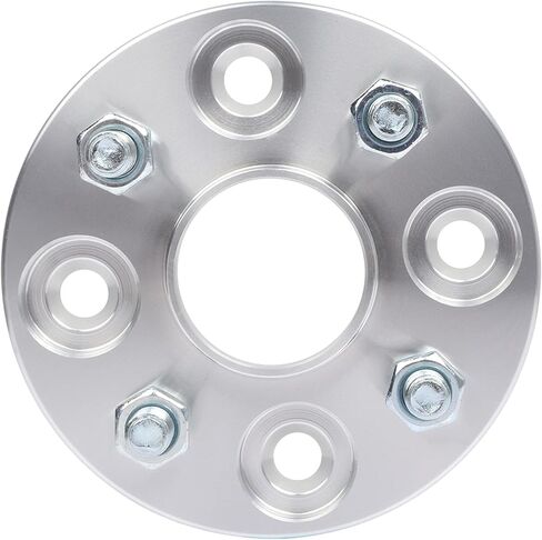 SCITOO 2X 15mm Silver 4x100mm to 4x100mm Hubcentric Wheel Spacers 4 Lug 12x1.5 54.1mm fits for Escort wheel spacers 1991-2001 | for Corolla wheel spacers 93-02 in Saudi Arabia