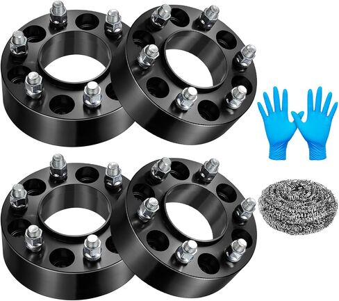 BDFHYK 6x135mm Wheel Spacers, 2 inch Hubcentric Wheel Spacer Compatible with F150 Expedition Lobo 2015-2022, Forged 6 Lug Wheel Adapters M14x1.5 & 87.1 mm Hub Bore Compatible with Navigator, Set of 4 in Saudi Arabia