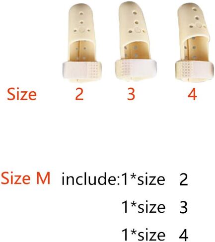 Thinvik [2 Piece Plastic Mallet Dip Finger Support Brace Splint Joint Protection Injury in Saudi Arabia