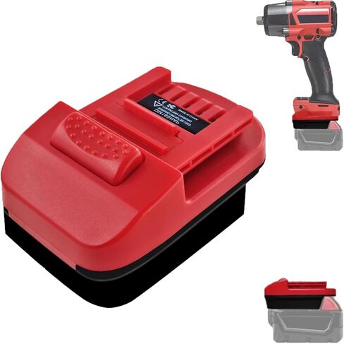 for Milwaukee to Snap On 18V Battery Adapter, Convert for Milwaukee M18 18V Battery to Work for Snap On 18V Power Tool (Adapter Only) in Saudi Arabia