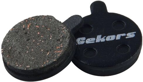 تيل فرامل قرص الدراجة شبه معدني من زووم، زوج واحد، أسود in Kuwait