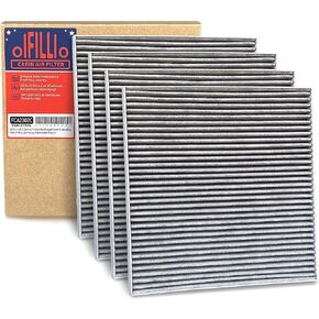 Cabin Air Filter abp n10g 91559 for Freightliner Cascadia Columbia Coronado 122SD Trucks AF26235, PA4857, 24318, P609422, BOA91559 with charcoal 4pcs