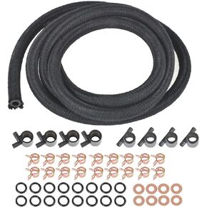 labwork 7135-276 Fuel Injector Return Line Kit Fuel Injector Repair Kit Replacement for Ford Non-Powerstroke Diesel Trucks 7.3L 1988-1994