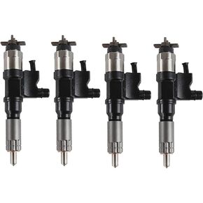 Fuel Injectors 4pcs fits for Denso 2001-2007 Isuzu NPR NPR-HD 4HK1 Replace OE 095000-5471 095000-8901 0950005471 0950008901