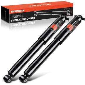 A-Premium Rear Pair (2) Shock Absorber Compatible with Hummer H3, 2006-2010, Driver and Passenger Side