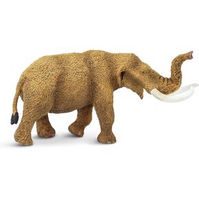 Safari Ltd. American Mastodon Figurine - Hand-Painted, Lifelike Prehistoric 8" Model Figure - Educational Toy for Boys, Girls & Kids Ages 3+