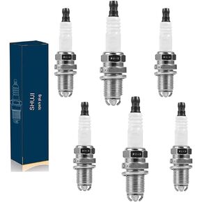 Pre Gapped Spark Plugs 12120037244 ZGR6STE2 for BMW E60 E90 E92 E93 135i 335i Pack of 6