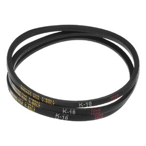 uxcell 3pcs K28 Rubber V Belt, K Section V-Belt 28" Outside Circumference x 0.315" Width x 0.236" Thick, Industrial Power Transmission Belt