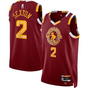 Collin Sexton Cleveland Cavaliers Burgundy #2 Youth 8-20 75th Anniversary Alternate Edition Swingman Player Jersey