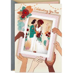 Hallmark Signature Wedding Card, Mr. and Mrs. (0699RZH4038)