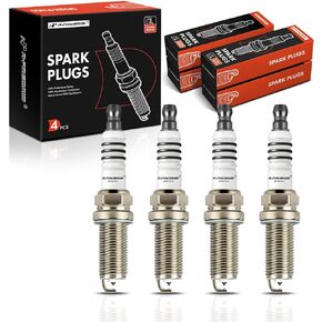A-Premium Double Iridium Spark Plugs Compatible with Nissan Sentra 2017-2019, Juke 2015-2017, 1.6L, Pack of 4
