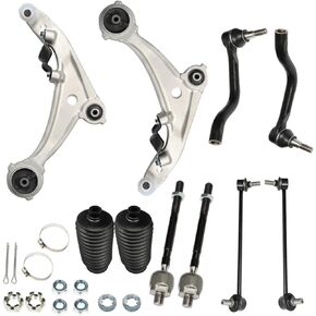 WFLNHB 10PCS Suspension Kit Control Arms Replacement for 2007-2013 Nissan Altima