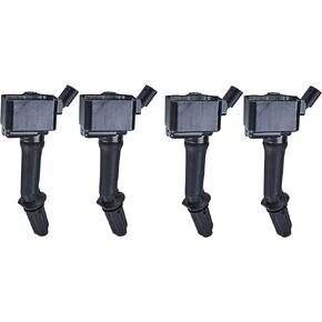 ENA Set of 4 Ignition Coil Pack 2016-2022 Compatible with Buick GMC Chevrolet Chevy Malibu Cruze Encore Equinox Volt Terrain 1.4L 1.5L 1.6L L4 Coils Replacement For 12635672 UF802 1208117
