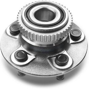 A-Premium 2 x Rear Wheel Bearing and Hub Assembly with ABS Ring & 5-Lug Compatible with Chrysler PT Cruiser 2001-2002