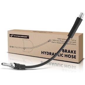 A-Premium Rear Driver or Passenger Brake Hydraulic Hose Compatible with Select Mercedes-Benz and Infiniti Models - CLA250/CLA45 AMG 2014-2019, GLA250/GLA45 AMG 2015-2019, QX30 2017-2019