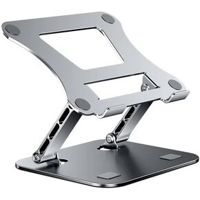 Foldable Ergonomic Laptop Stand for Enhanced Productivity - Lightweight, Heavy-Duty Design for Laptop, Tablet, iPad - Durable & Portable