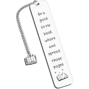 Smutty Book Lovers Gifts for Women Bookmarks for Women Readers, Book Nerd Bookworm Bookish Gifts for Women Smutty Bookmarks for Women Christmas Birthday Book Club Gifts Spread Those Page Book Marker