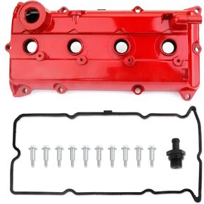 Valve Cover with Accessories Kit, Cylinder Head Cover Compatible with 2002-2006 Nissan Altima Sentra L4 2.5L, Part # 132643Z001 264-982