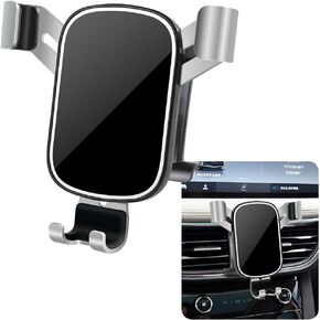 LUNQIN Car Phone Holder for Ford Escape 2020 2021 2022 2023 2024 and Escape Hybrid 2020-2024 Auto Interior Accessories Cell Phones Mount Cellphone Mobile Cradle Charging Navigation Bracket Accessory