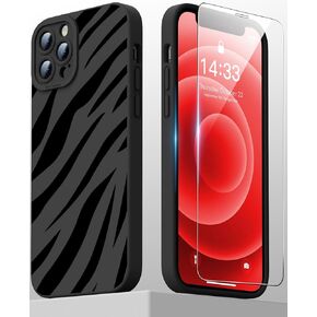 حافظة Goodon لهاتف iPhone 13 Pro Max مع واقي شاشة وغطاء عدسة كاميرا محسّن - تصميم زهور للنساء والفتيات - حافظة هاتف واقية مرنة من مادة TPU غير لامعة - حديقة زهور in Kuwait