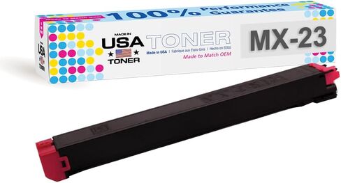 MADE IN USA TONER Compatible Replacement for Sharp MX-23NT, MX 1810U, 2010U, 2310U, 3111U, 2314N, 2614N, 3114N, 2616N, 3116N (Black) in Kuwait
