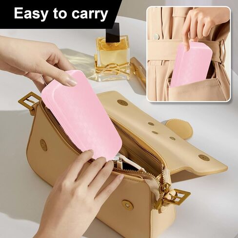 Hard Shell Eyeglass Case, Glass Case With Cleaning bag Cloth, Large Portable Sunglasses Case for men women in Saudi Arabia