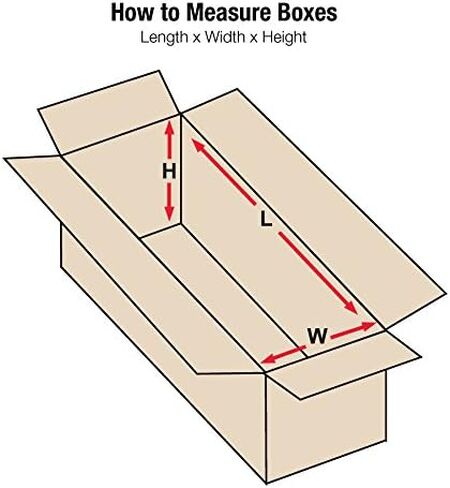 AVIDITI 48x24x12 Corrugated Boxes, Large, 48L x 24W x 12H, Pack of 10 | Shipping, Packaging, Moving, Storage Box for Home or Business, Strong Wholesale Bulk Boxes in Saudi Arabia