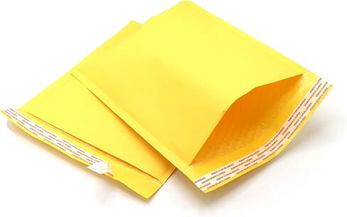 SIPA Kraft Bubble Mailer Self Seal Bubble Shipping Envelopes (6.5"x10.5" /50 Pack) in Saudi Arabia