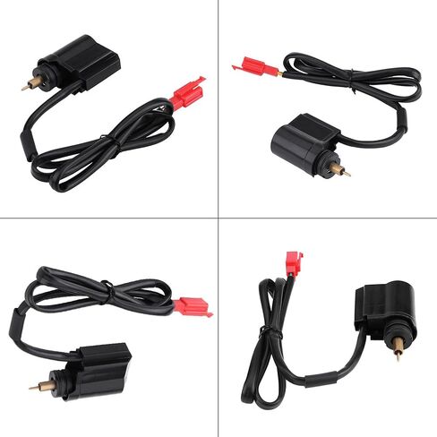 Anauto الكهربائية الاختناق 2 دبوس المكربن ​​التلقائي الكهربائية الاختناق E-متخثر صمام المكربن ​​بدء الاختناق الكهربائي لGY6 50cc 125cc 150cc سكوتر الدراجة ATV الذهاب كارت in Kuwait