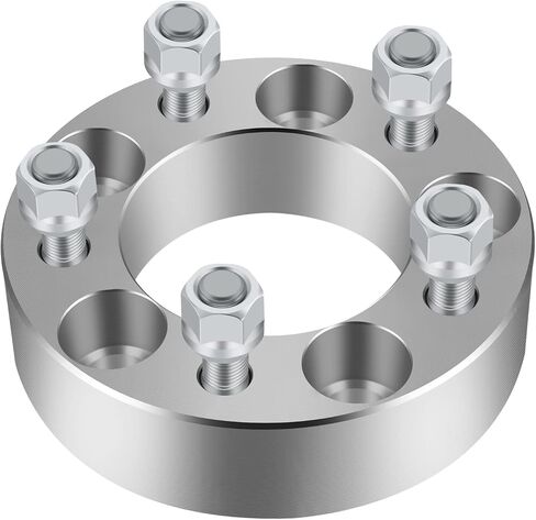 ECCPP 2 قطعة 5x114.3 فواصل عجلات 1.5 بوصة 5 العروة 5x4.5 إلى 5x4.5 82.5 مم CB مع 1/2x20 ترصيع مناسبة لفورد موستانج إكسبلورر لسيارة جيب رانجلر ليبرتي شيروكي كومانش in Saudi Arabia