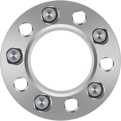 ECCPP 2 قطعة 5x114.3 فواصل عجلات 1.5 بوصة 5 العروة 5x4.5 إلى 5x4.5 82.5 مم CB مع 1/2x20 ترصيع مناسبة لفورد موستانج إكسبلورر لسيارة جيب رانجلر ليبرتي شيروكي كومانش in Saudi Arabia