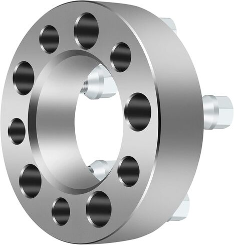 ECCPP 2 قطعة 5x114.3 فواصل عجلات 1.5 بوصة 5 العروة 5x4.5 إلى 5x4.5 82.5 مم CB مع 1/2x20 ترصيع مناسبة لفورد موستانج إكسبلورر لسيارة جيب رانجلر ليبرتي شيروكي كومانش in Saudi Arabia
