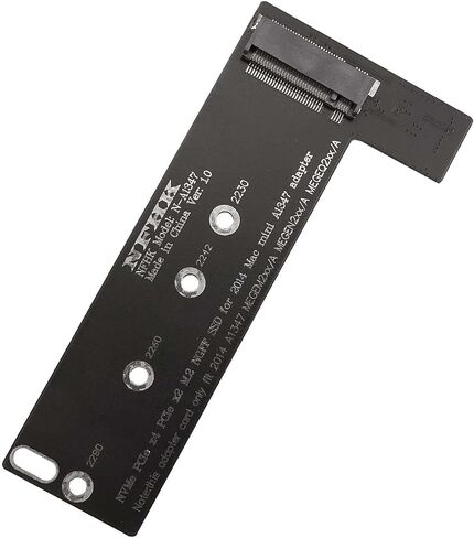 M.2 NGFF M-Key NVME SSD Convertor Card Compatible with Late 2014 Mac Mini A1347 MEGEQ2 MEGEM2 MEGEN2 in Saudi Arabia