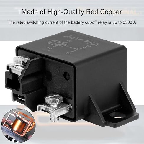 استبدال مرحل الطاقة المفتوح العادي 0332002258، 24 فولت، 75 أمبير - فردي in Kuwait