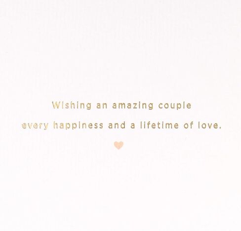 Hallmark Signature Wedding Card, Mr. and Mrs. (0699RZH4038) in Saudi Arabia