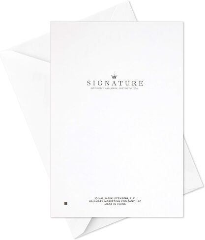Hallmark Signature Wedding Card, Mr. and Mrs. (0699RZH4038) in Saudi Arabia