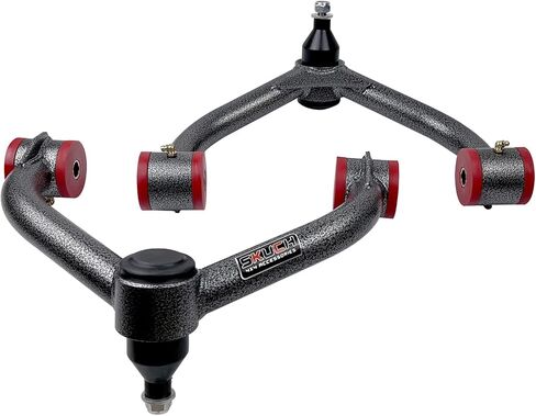 أذرع التحكم العلوية الأمامية لـ 2011-2020 Chevy Silverado 2500HD 3500HD GMC Sierra 2500HD 3500HD، مجموعات تعليق رفع 2-4 بوصة أذرع تحكم قابلة للتعديل مع وصلة كروية قطعتان in Kuwait