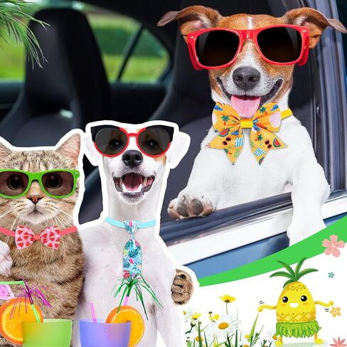 Sanwuta 300 Pcs Dog Bow Tie Collars Bulk for Dogs Adjustable Summer Spring Basic Dog Bowtie Collars for Medium Large Dogs 120 Pet Neck Ties 120 Bowties 60 Bowknot Set for Pet Grooming Accessories in Saudi Arabia