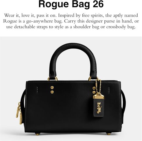 Coach Rogue Bag 26, Black in Saudi Arabia