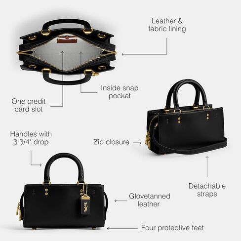 Coach Rogue Bag 26, Black in Saudi Arabia
