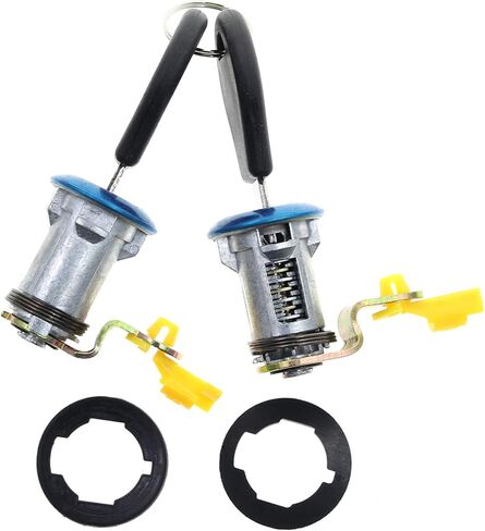 AUTOKAY 2Pcs Left & Right Door Lock Set W/Key Fit for Nissan Pickup Hardbody D21 Navara King Cab Pickup 1986-1998 Models Replace# 80600-01G25 80601-01G25 in Saudi Arabia